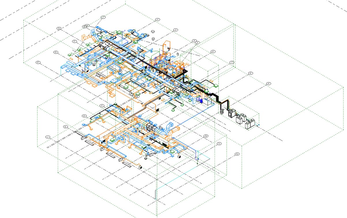 Coordinated M&E services model for the Malvern technology facility